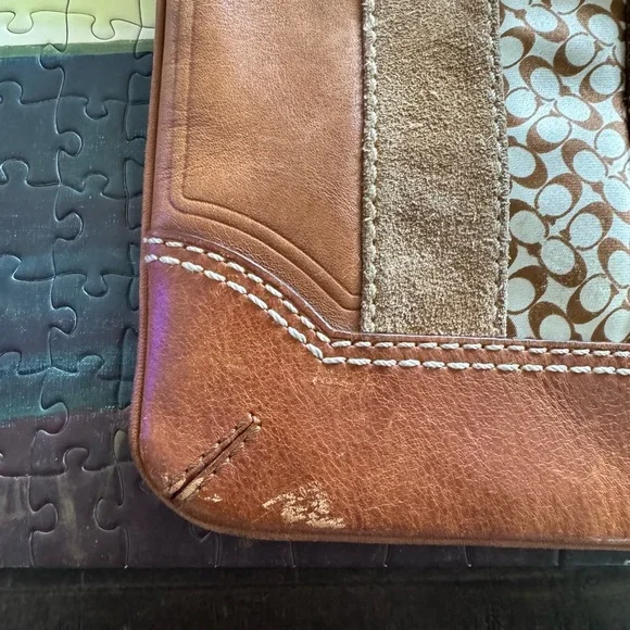 Coach Brown Crossbody - Picture 3 of 9